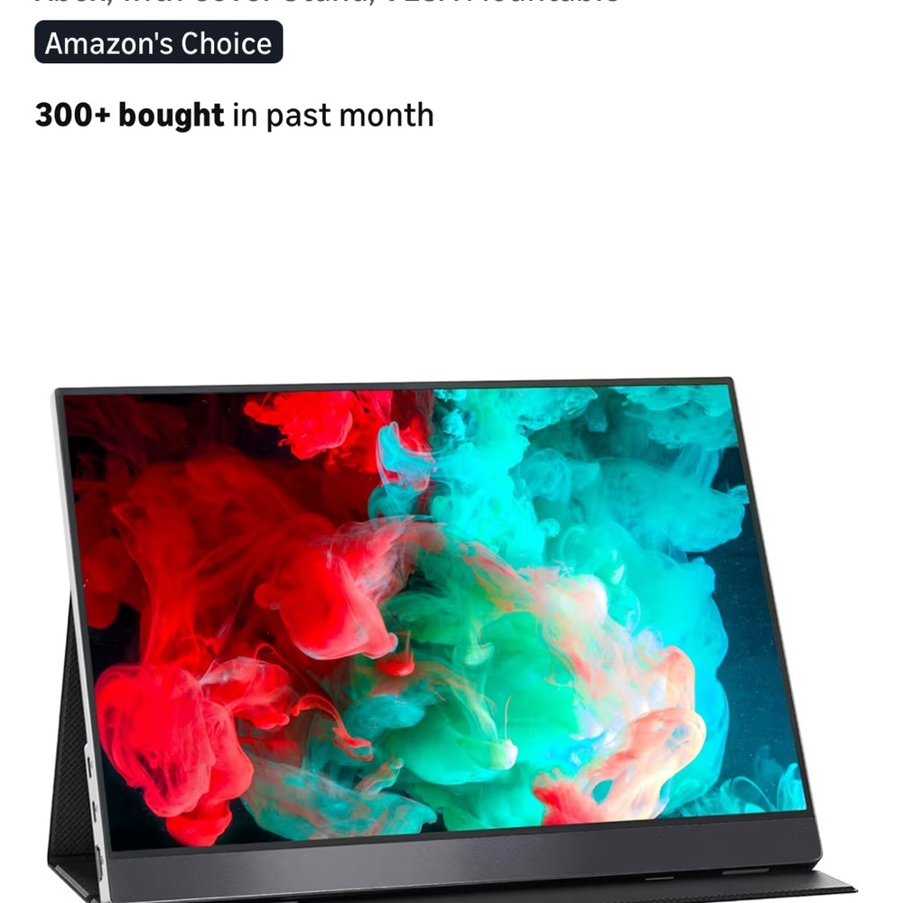 Portable Monitor with Vibrant Display